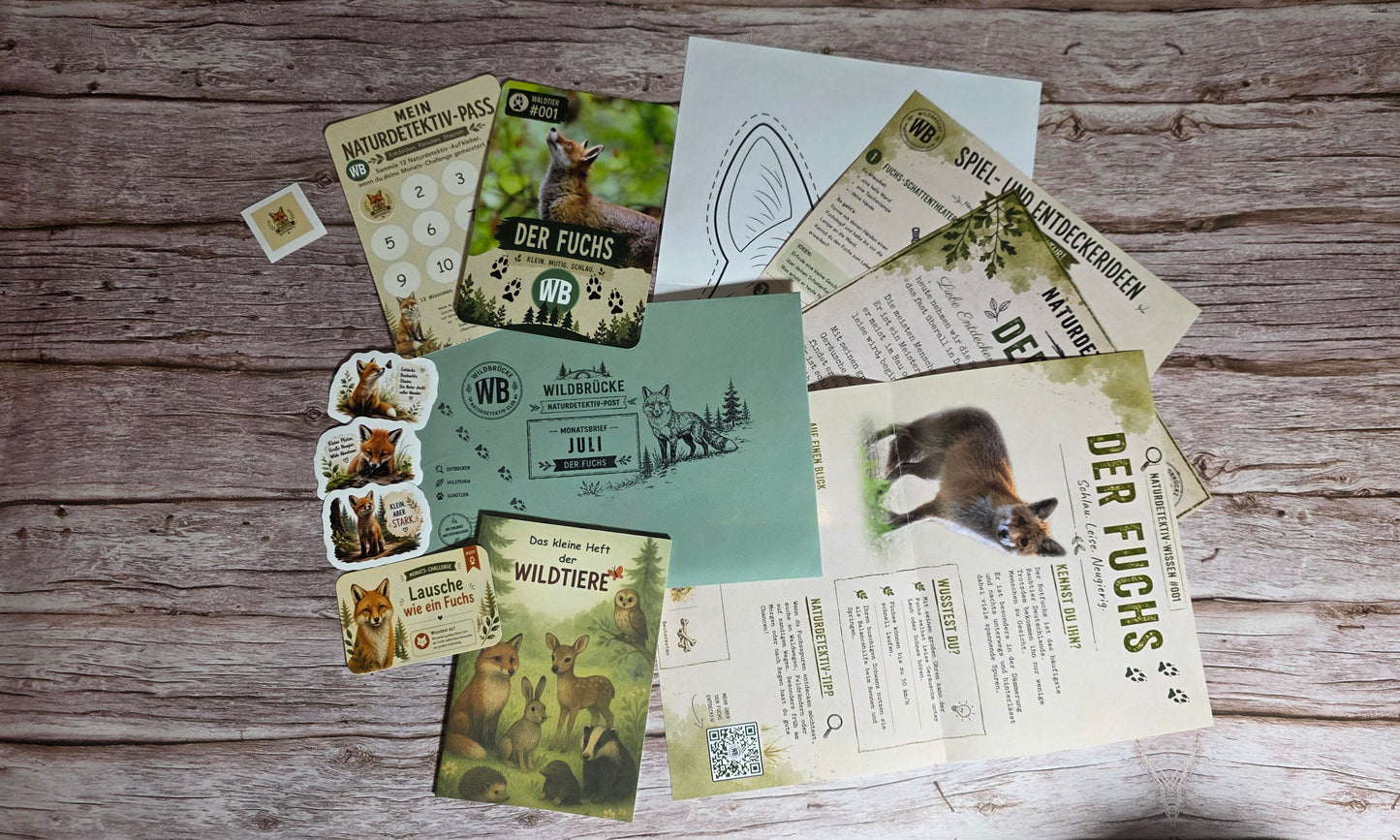 Naturdetektiv-Club – Die monatliche Naturpost für neugierige Kinder