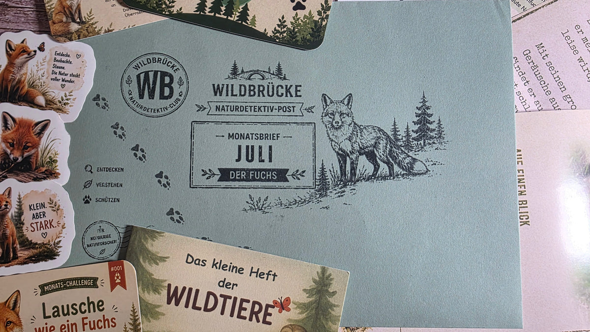 Naturdetektiv-Post #001 – Der Fuchs | Einzelausgabe Juli 2026